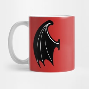 Dragon/Bat/Cthulhu Wings (back print only) Mug